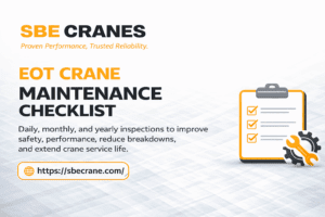 EOT Crane Maintenance Checklist Inspection and Safety Guide