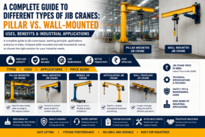 Read more about the article A Complete Guide to Different Types of Jib Cranes: Pillar vs. Wall-Mounted